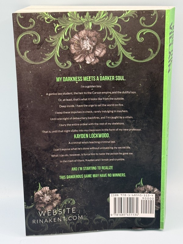 Kiss The Villain by Rina Kent - New York Times Bestselling Author Paperback gallery