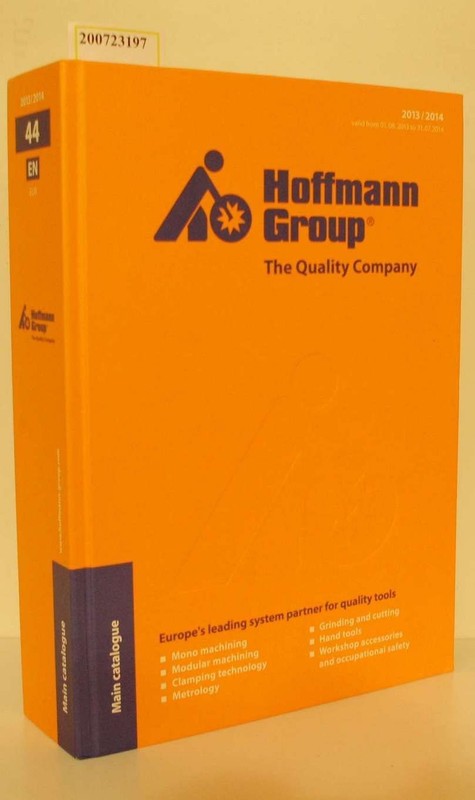 Hoffmann Group Katalo vom 01.08.2013-31.07.2014