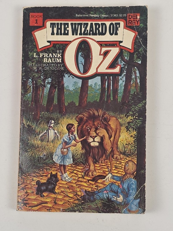 Lot 10 Wizard of Oz Del Rey Paperback L Frank Baum 1 4 6-10 13 & 14 First Prints gallery