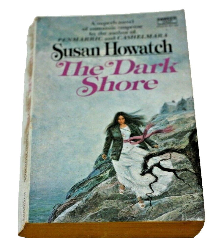Susan Howatch The Dark Shore 1975 Vintage Gothic Romance Suspense Fawcett Cr pb