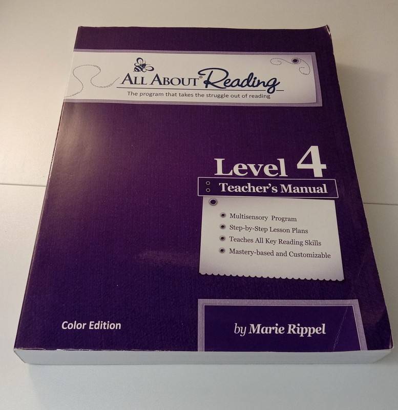 All About Reading Level 4: Teacher’s Manual (Color Edition) by Marie Rippel
