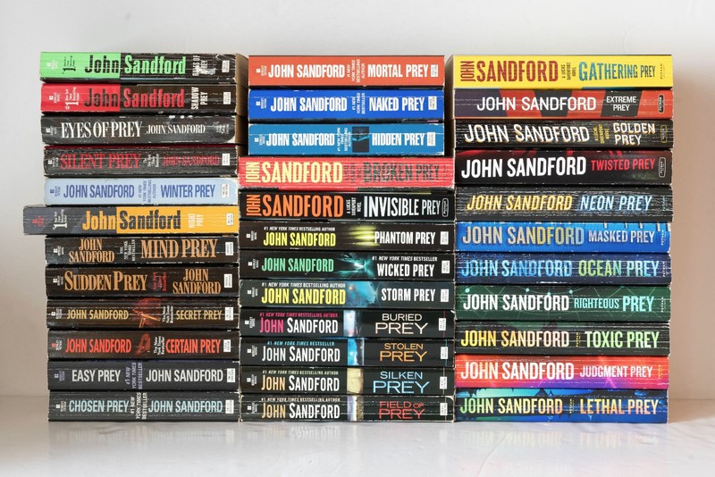 John Sandford PREY Complete Series Lot of 35 (#1-35) Set Paperback PB Books