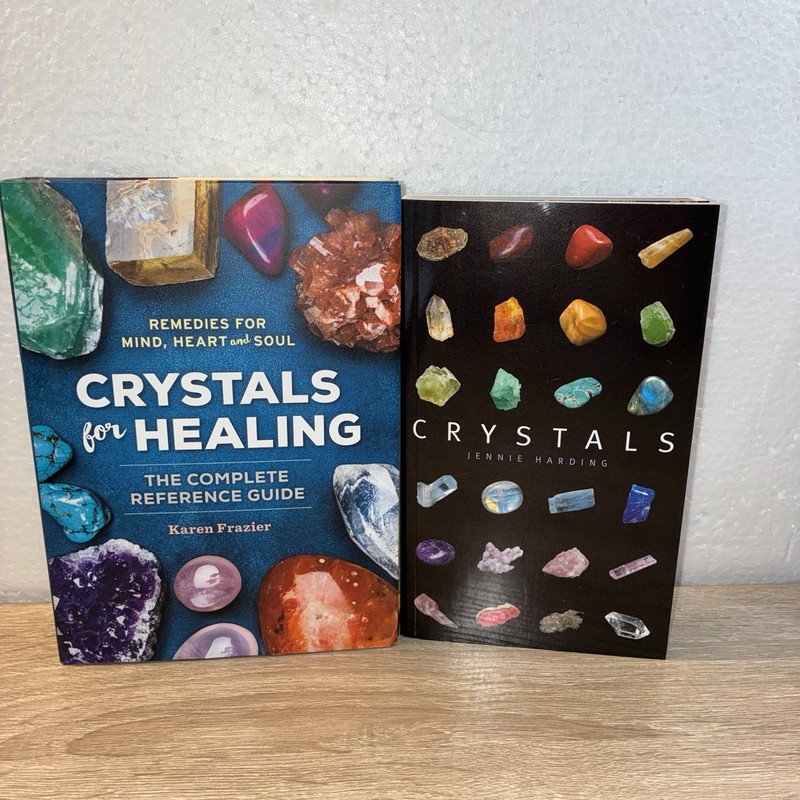Crystals For Healing Hardback By Frazier & – Crystals Paperback By Harding Books