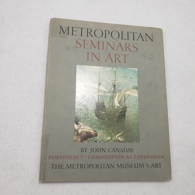 3 Metropolitan Seminars in Art Portfolios 2 4 7 MET Museum Prints Books 1958 gallery