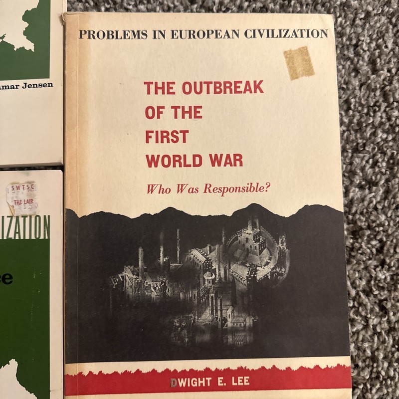 Lot Of 5 Problems in European Civilization 1950s/ Macchiavelli, Charlemagne Etc gallery