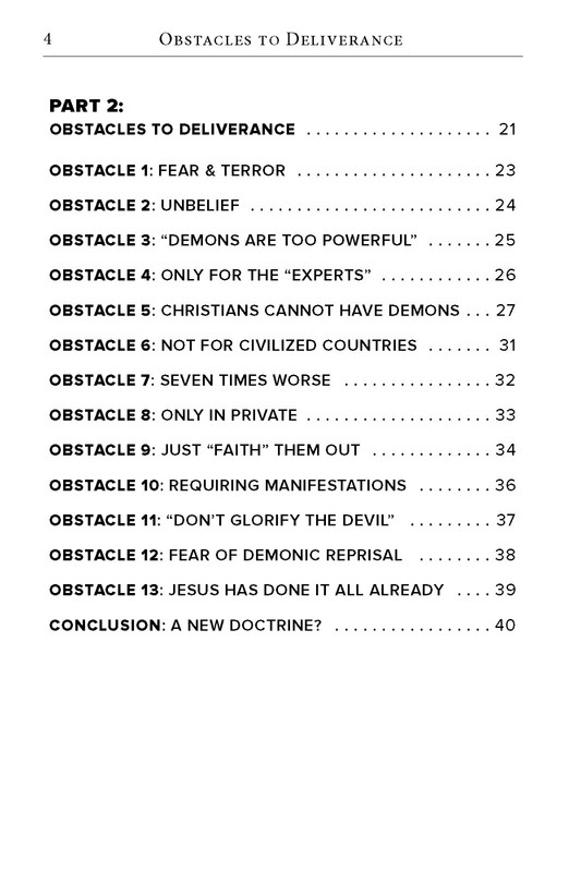 Obstacles to Deliverance - Why Deliverance Sometimes Fails (Frank Hammond) gallery