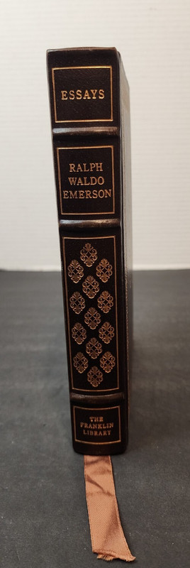 Franklin Library Essays Ralph Waldo Emerson Limited Edition 1981 100 Greatest