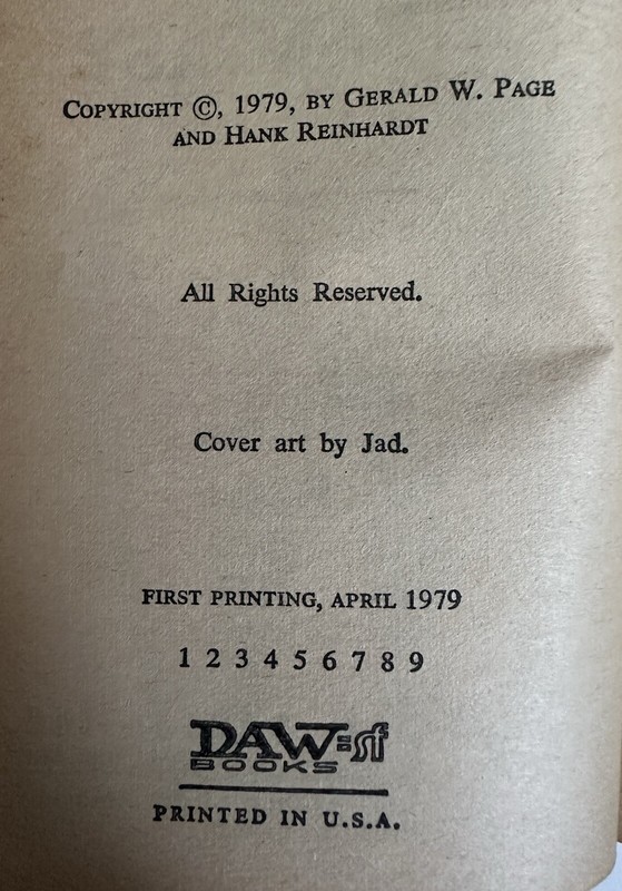 Heroic Fantasy 1979 DAW No 334 Paperback 1st Printing Anthology Vintage PB gallery