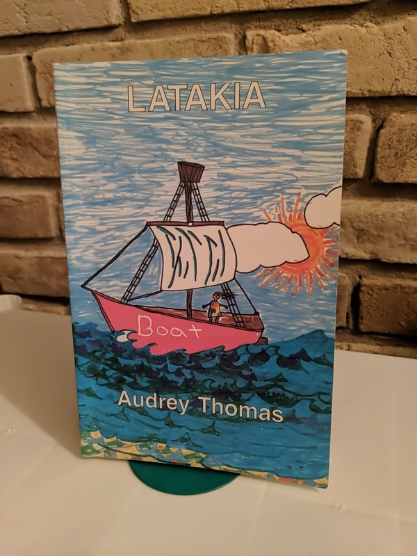 Latakia Audrey Thomas Paperback Talonbooks Stamp Inside