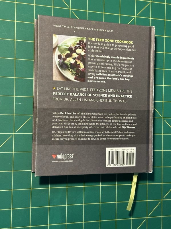Feed Zone Cookbook : Fast and Flavorful Food for Athletes by Biju Thomas and... gallery