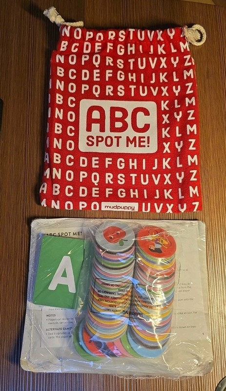 ABC Spot Me Game by Mudpuppy – Board Games – Factory-sealed * READ DESCRIPTION
