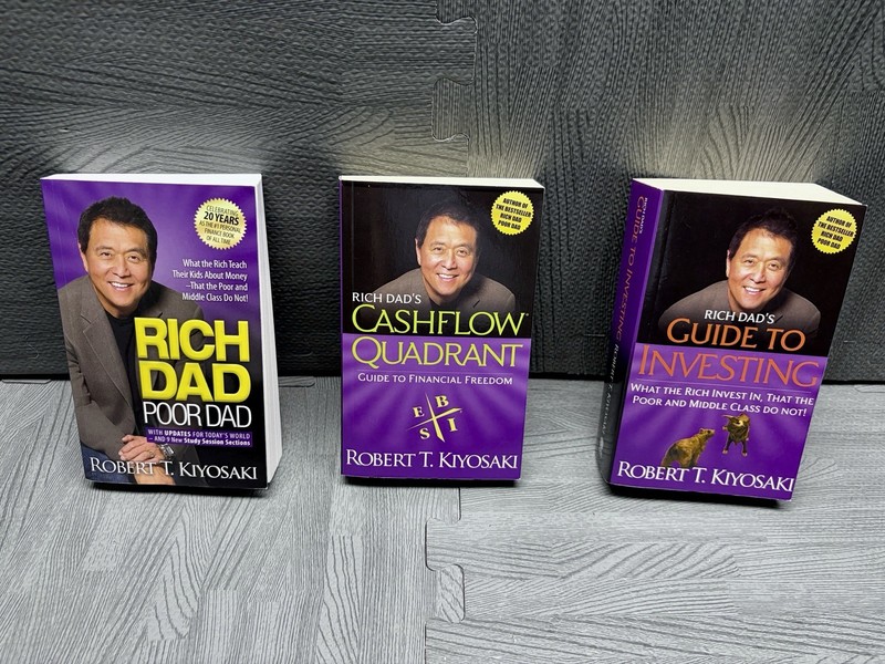 Rich Dad Poor Dad New 3 Books Collection Set By Robert Kiyosaki