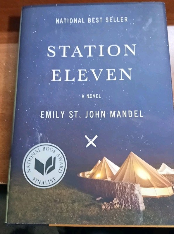 STATION ELEVEN Emily St. John Mandel Hardcover Novel Dust Jacket