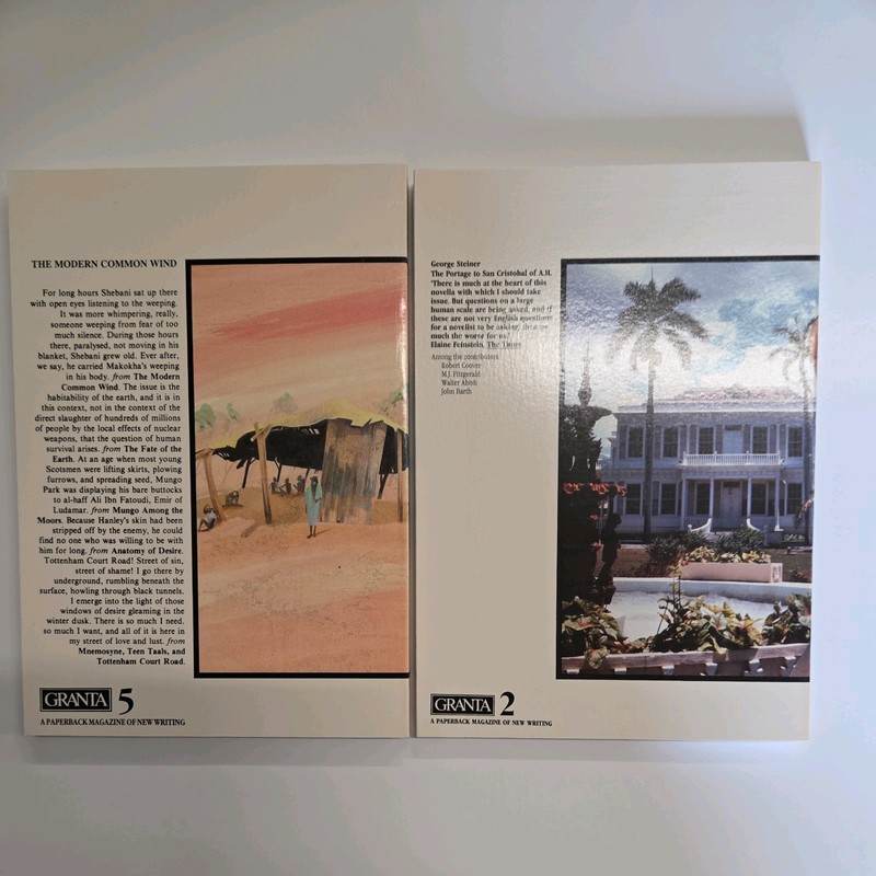 Granta Box Set of Six Volumes--A Paperback Magazine of New Writing gallery