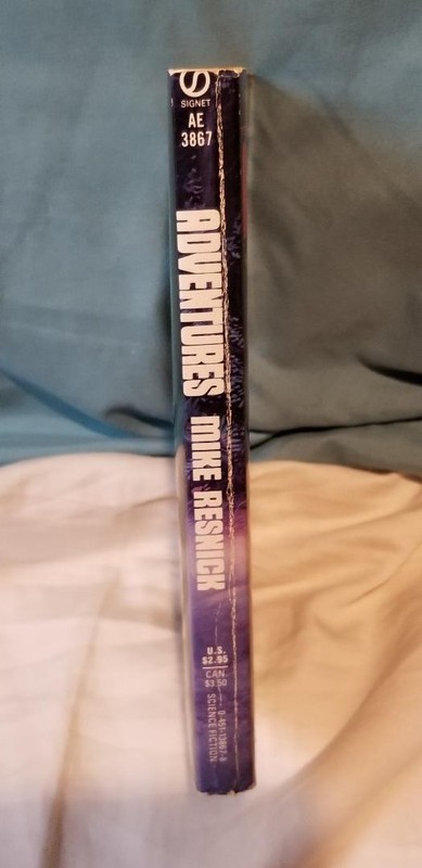 Mike Resnick - ADVENTURES - First Edition PBO (paperback original) 1985 gallery