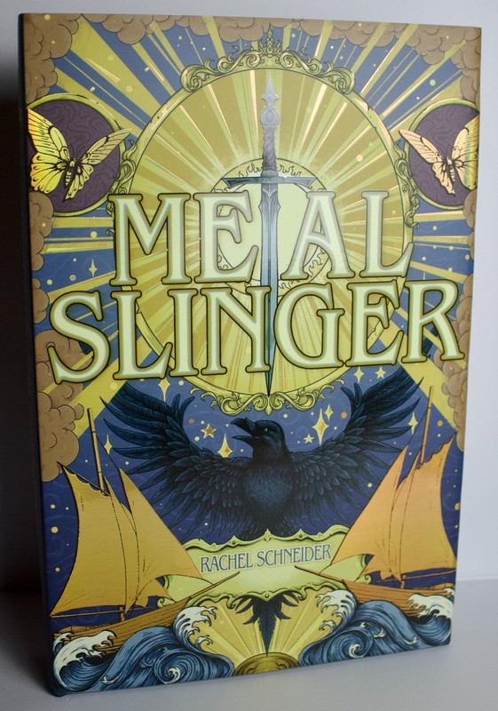 [Unread] *Signed* Metal Slinger by Rachel Schneider {BookishBox 2026 + sticker}