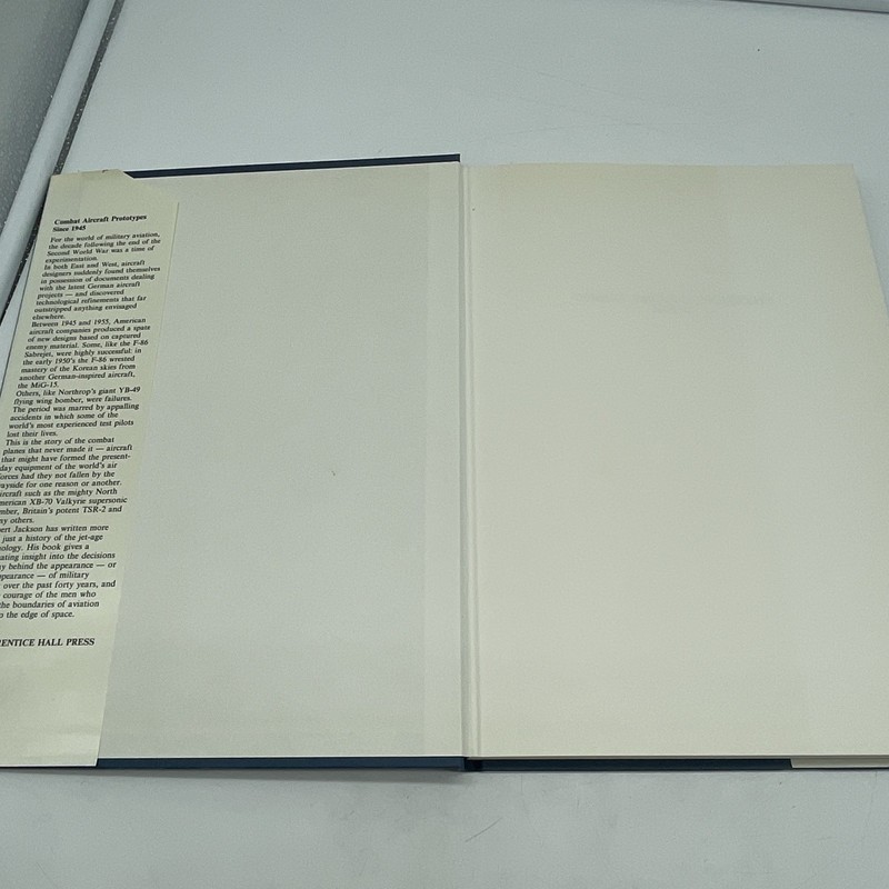 Combat Aircraft Prototypes Since 1945 Jackson, Robert Hardback Dust Jacket gallery