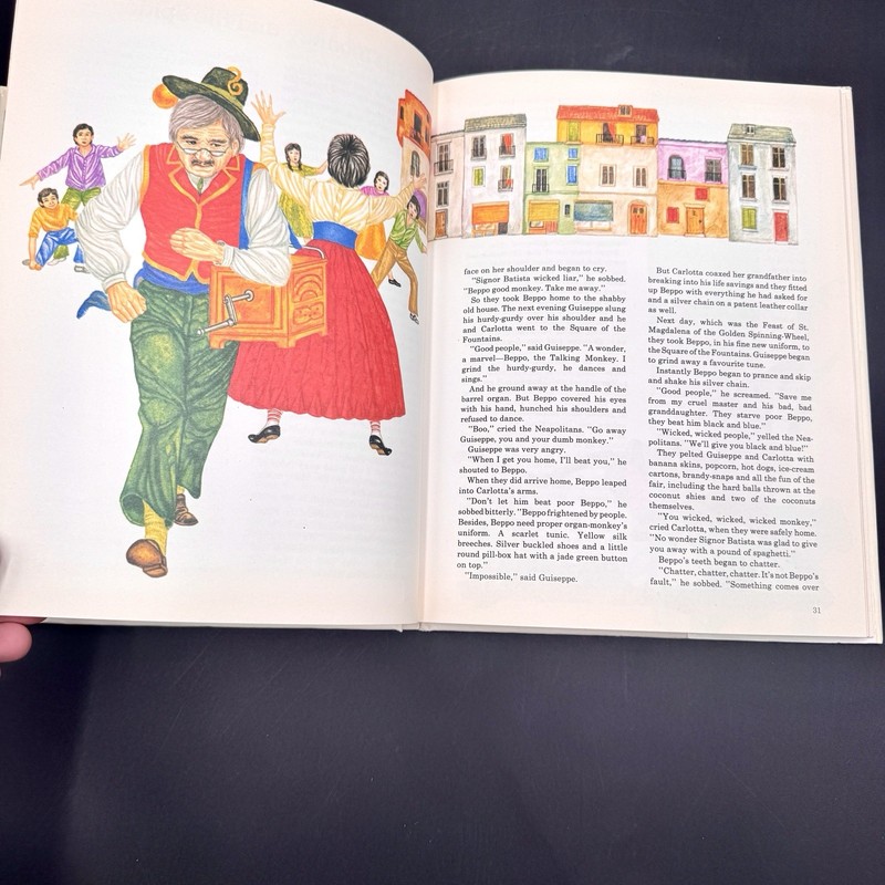 The Full Color Fairytale Book by R.C. Scriven 1974 Illustrated Hardcover VTG gallery