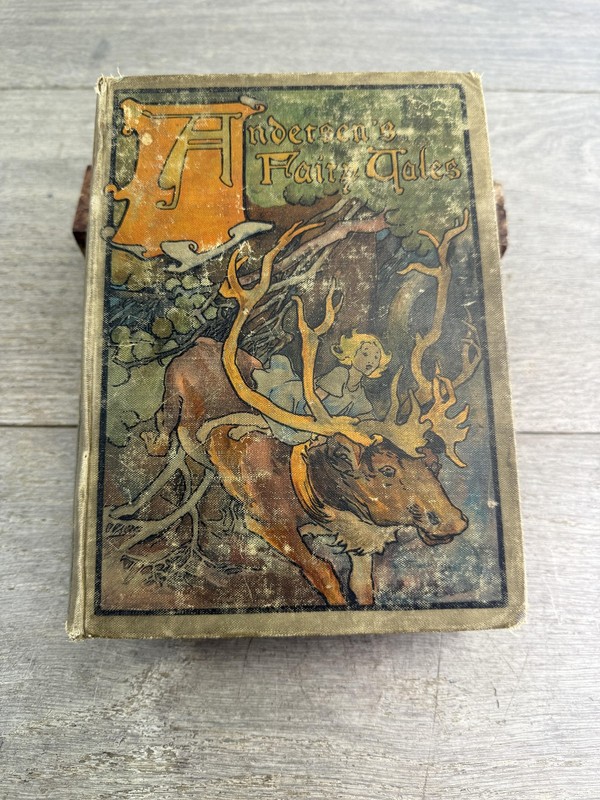 Vintage Andersen’s Fairy Tales Hans Andersen Stratton J.B. Lippincott 1910 HC