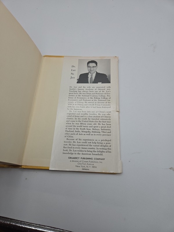 The Fine Art of CHINESE COOKING by Dr. Lee Su Jan (Hardcover, 1962) gallery