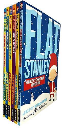 Flat Stanley 6 Book Collection: Flat Stanley Stanley, Flat Again Stanle – GOOD