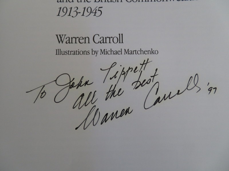 EAGLES RECALLED: AIR FORCE WINGS OF CANADA, GREAT BRITAIN & .. SIGNED BY AUTHOR gallery