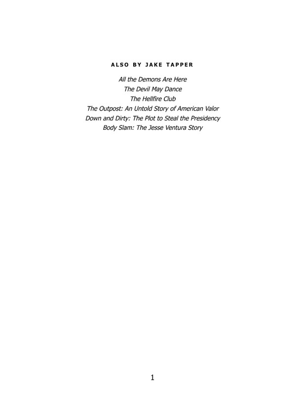 Original Sin by Jake Tapper gallery