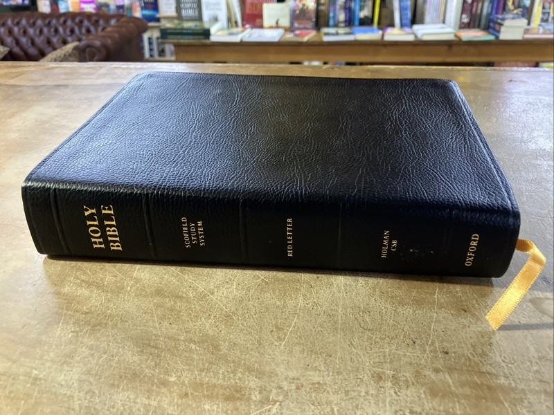 The Scofield Study Bible System HCSB Holman Christian Standard Leather 751RRL