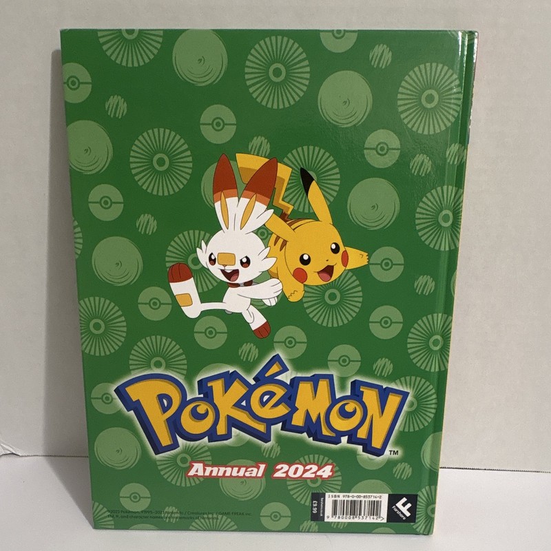 Pokémon Annual 2024 Hardcover Illustrated English Ages 4-8 Farshore gallery