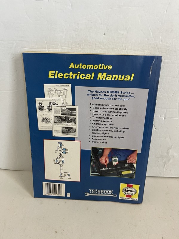 Automotive Electrical Manual by John Haynes (1990, Trade Paperback) gallery