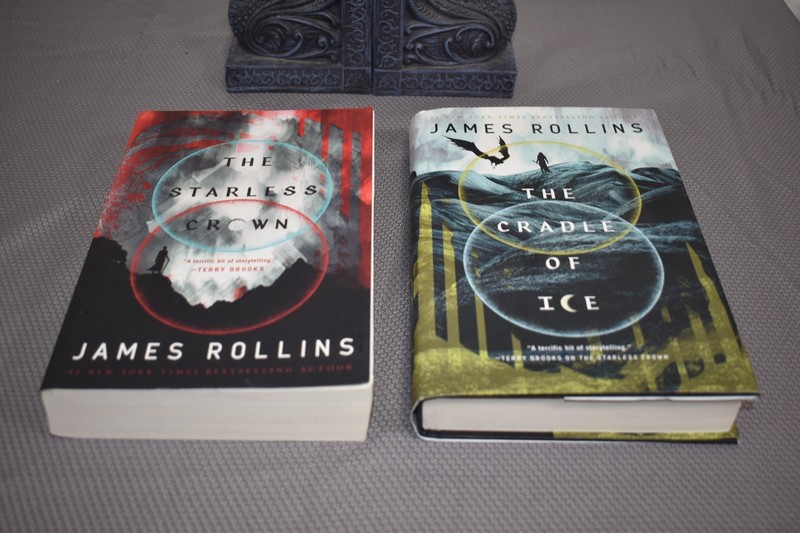 MoonFall Saga 1-2 by James Rollins (1st Edition/Print, signed,1 tpb,1 hardcover)