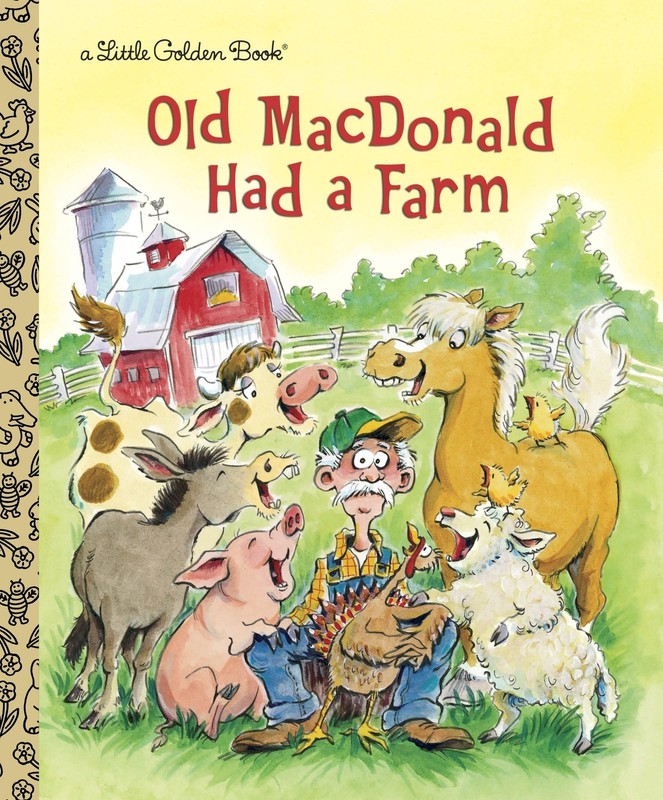 Old MacDonald Had a Farm (Little Golden Book) – hardcover Golden Books|Kenne…