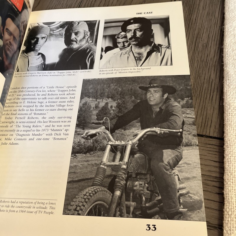 Bonanza a viewer’s guide to TV legend by David R Greenland 1997 first print gallery