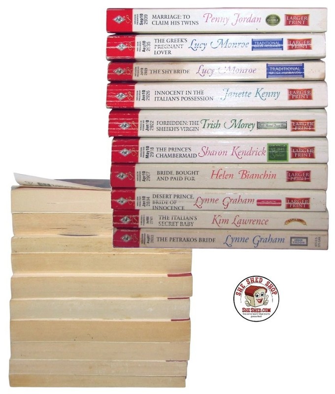 Lot of 10 Harlequin Presents Romance Paperback Books Lynne Graham Lucy Monroe gallery