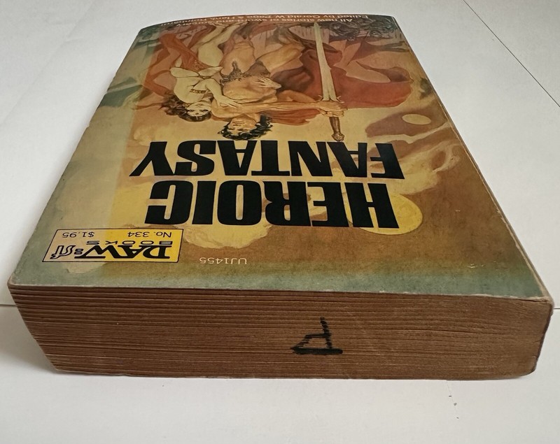 Heroic Fantasy 1979 DAW No 334 Paperback 1st Printing Anthology Vintage PB gallery