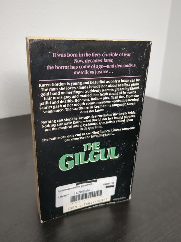 The Gilgul by Henry W. Hocherman - Pinnacle Horror - Paperbacks from Hell HTF gallery