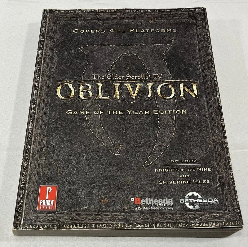 The Elder Scrolls IV Oblivion Game of the Year Edition Prima Guide All Platforms
