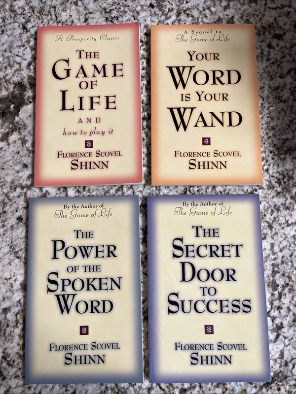 4 Books By Florence Scovel Shinn Inspirational/Self-Help