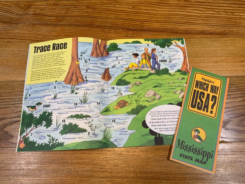 Highlights WHICH WAY USA Books & Maps Louisiana Missouri Alabama Mississippi gallery