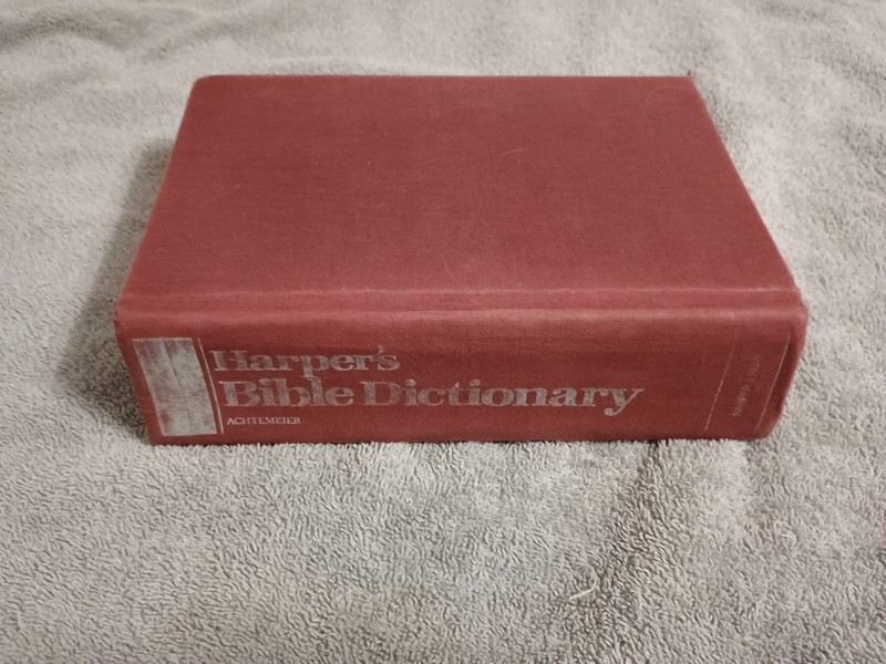 Harper’s Bible Dictionary by Paul J. Achtemeier (1985, HC Indexed 1st edition)