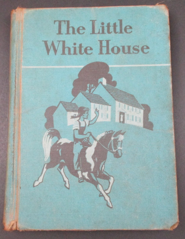 Vintage 1949 THE LITTLE WHITE HOUSE Text Book Ginn and Company Reader HC Ousley