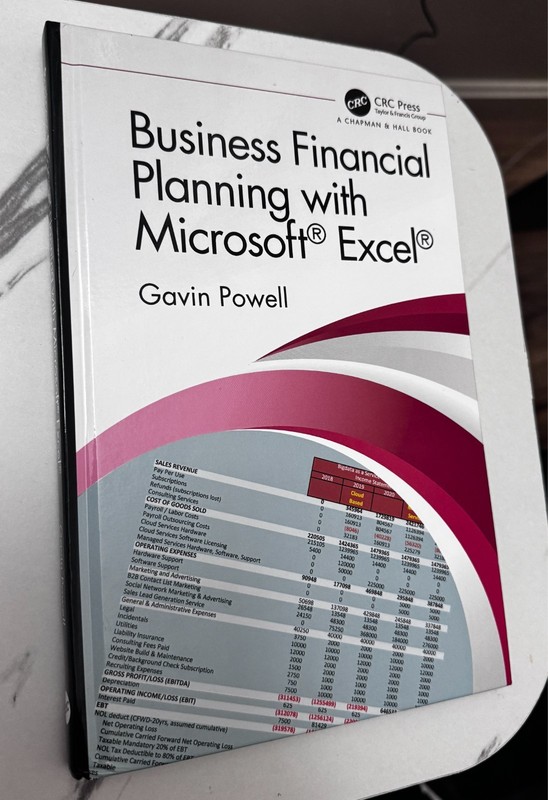 Business Financial Planning Excel Guide by Gavin Powell (Hardcover, 2023,Textbok