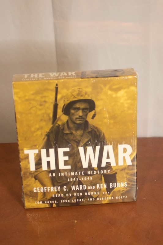 The War: An intimate History 1941-45 by Geoffrey Ward and Ken Burns New 8 CDs