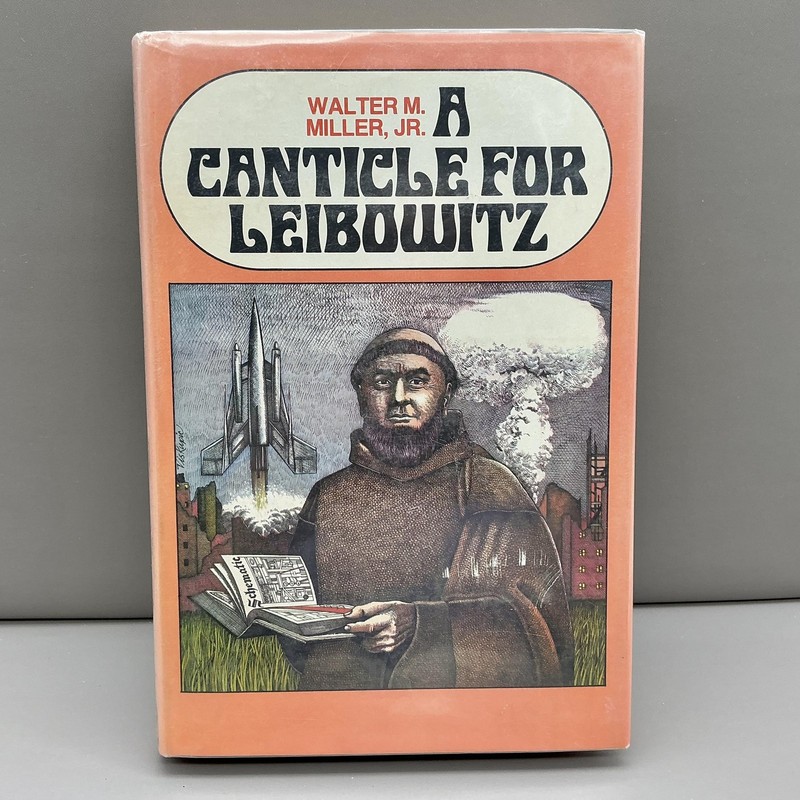 Vintage A Canticle For Leibowitz 1959 Walter M Miller Lippincott HC Book Club