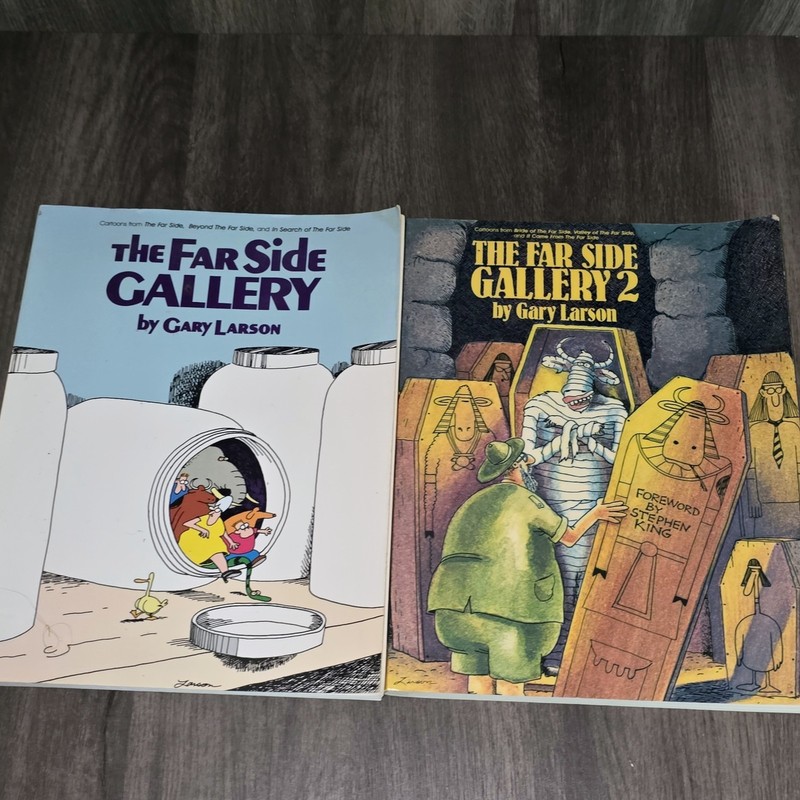 LOT OF 8 The Far Side Collection by Gary Larson Paperback Books gallery
