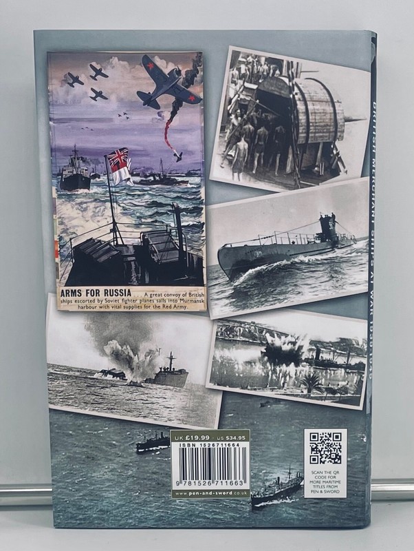 Churchill's Thin Grey Line: British Merchant Ships at War - Edwards, NearFine gallery