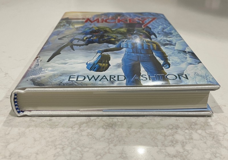 Phantasia Press MICKEY7 Mickey 7 Mickey 17 2x Signed Edward Ashton Numbered gallery