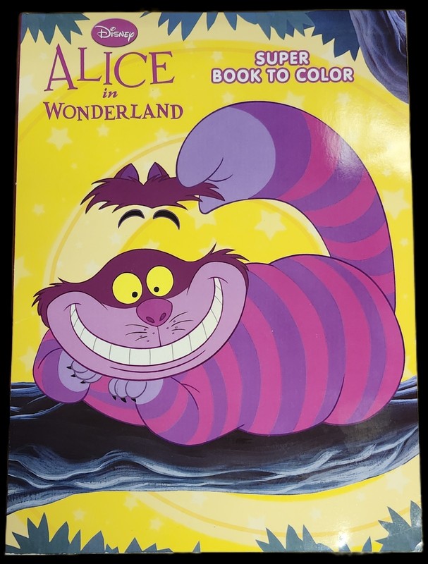 DISNEY ALICE IN WONDERLAND COLORING BOOKS (64 PAGES EACH) FREE SHIPPING USA gallery