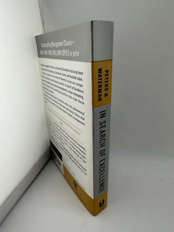 In Search of Excellence Peters Waterman Paperback HarperBusiness Bestseller gallery