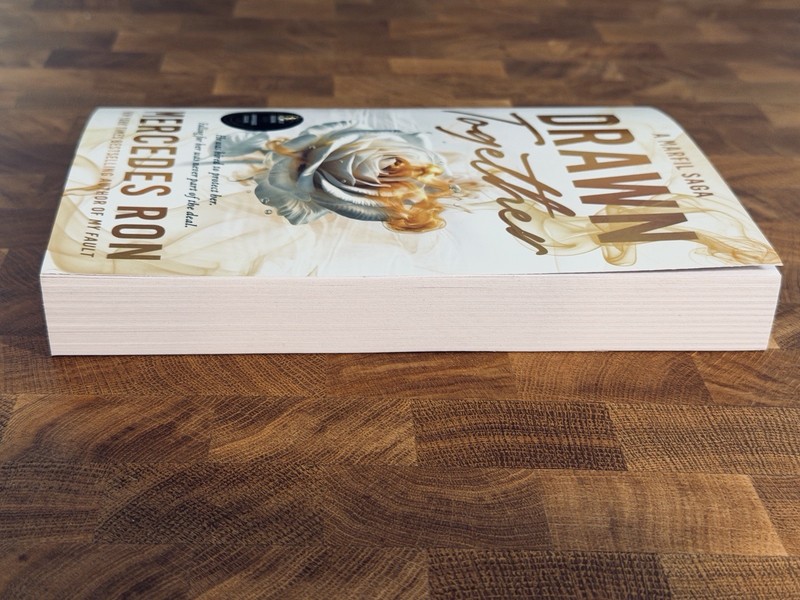 Drawn Together By Mercedes Ron Advanced Reading Copy ARC Galley gallery